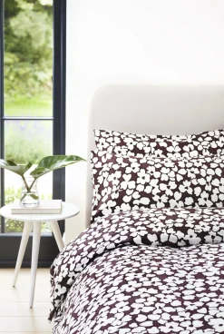 Jasper Conran 200 Thread Count Cotton Abstract Floral Duvet Cover Set Discount