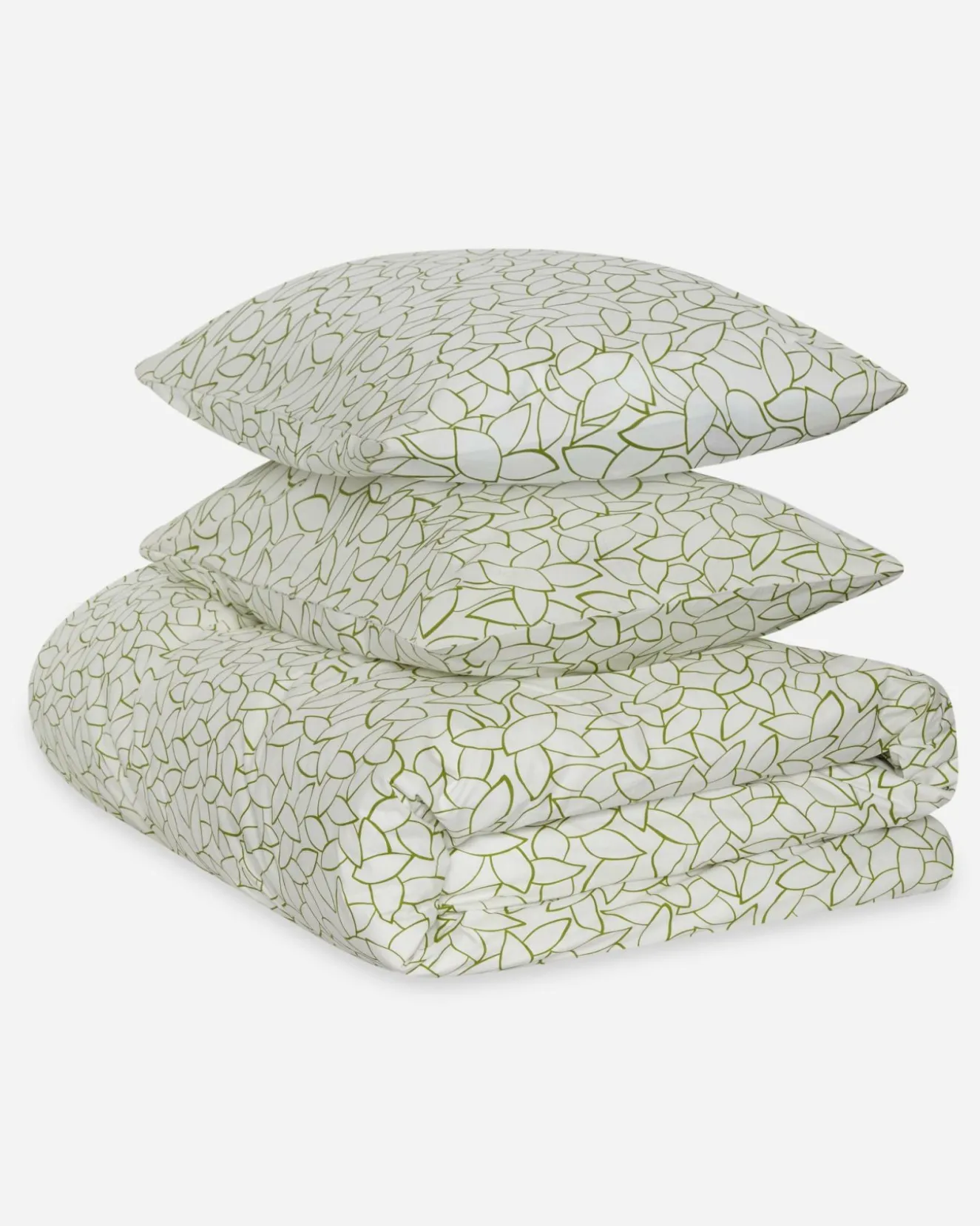 Jasper Conran 200 Thread Count Cotton Mini Leaves Duvet Cover Set Clearance