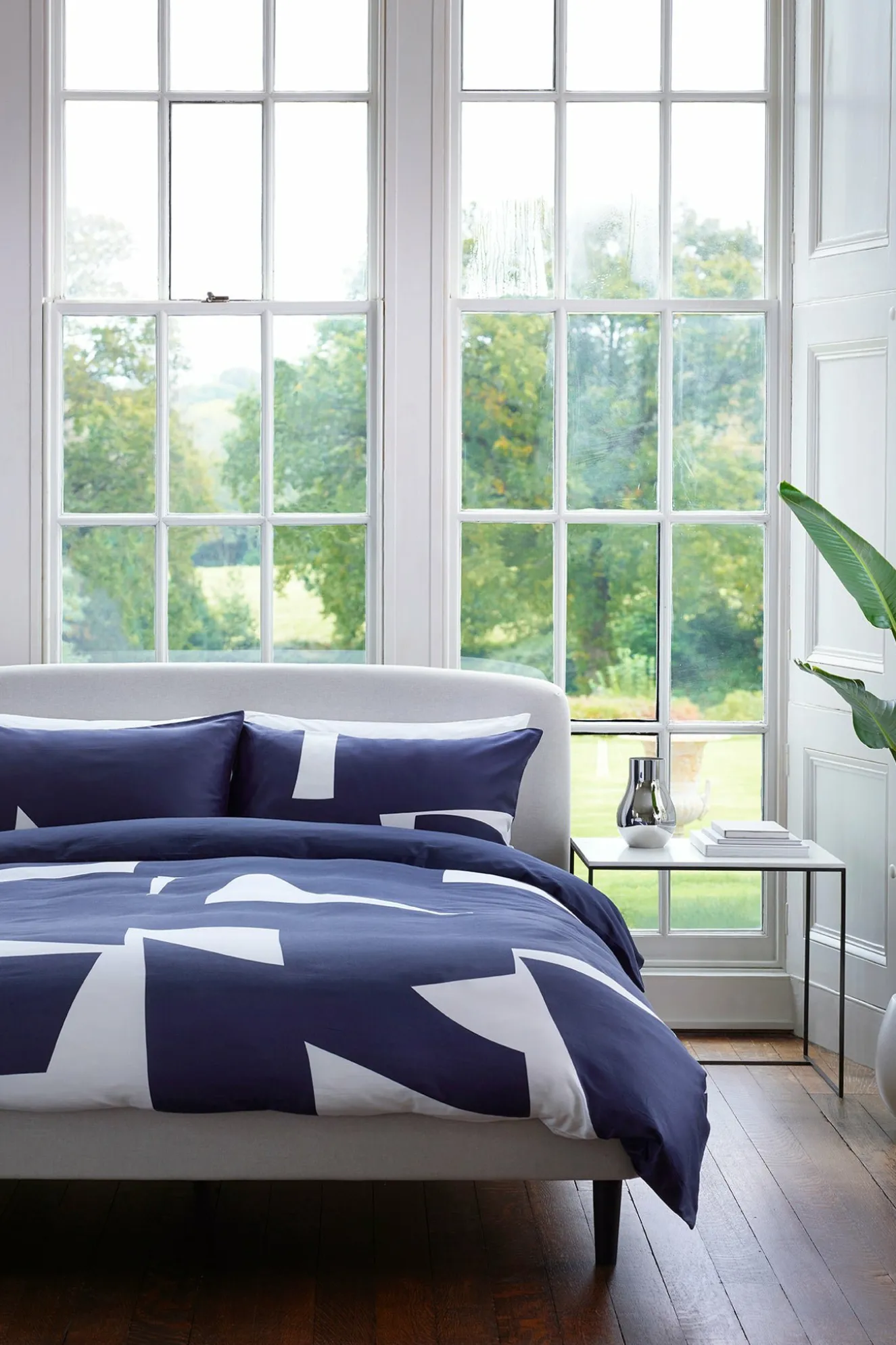 Jasper Conran 300 Thread Count Graphic Print Duvet Set Cheap