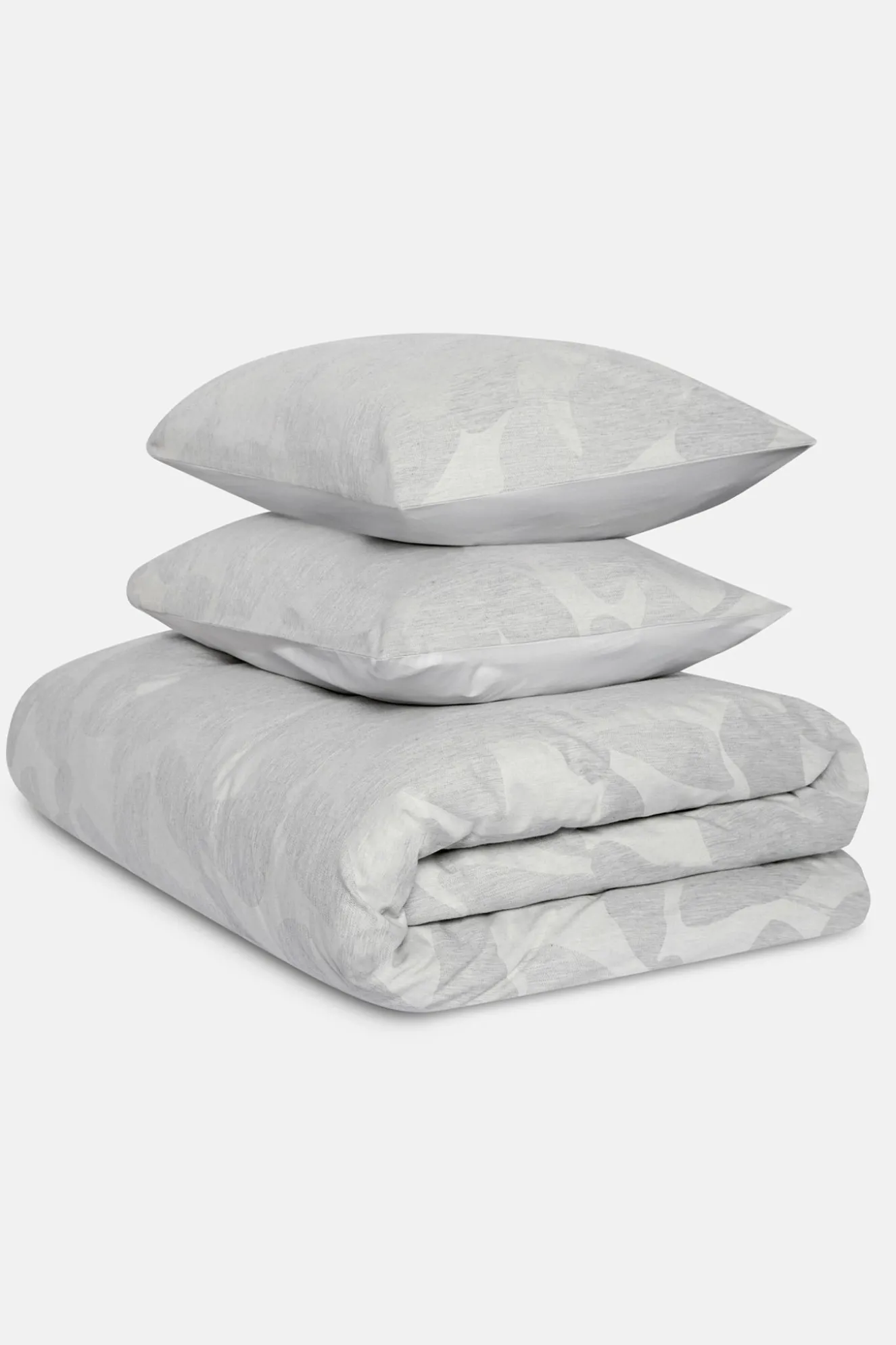 Jasper Conran Abstract Leaf Jacquard Duvet Set Grey Abstract Leaf Cheap