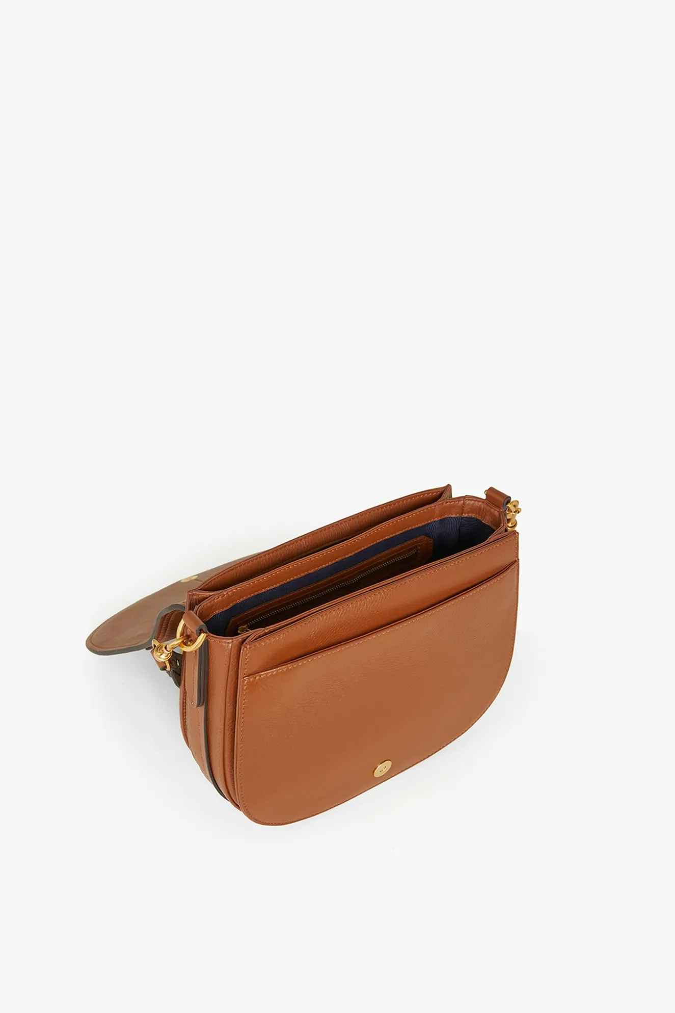 Jasper Conran Ada Leather Saddle Bag Online