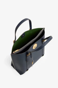 Jasper Conran Alexis Crosshatch Leather Grab Tote Cheap
