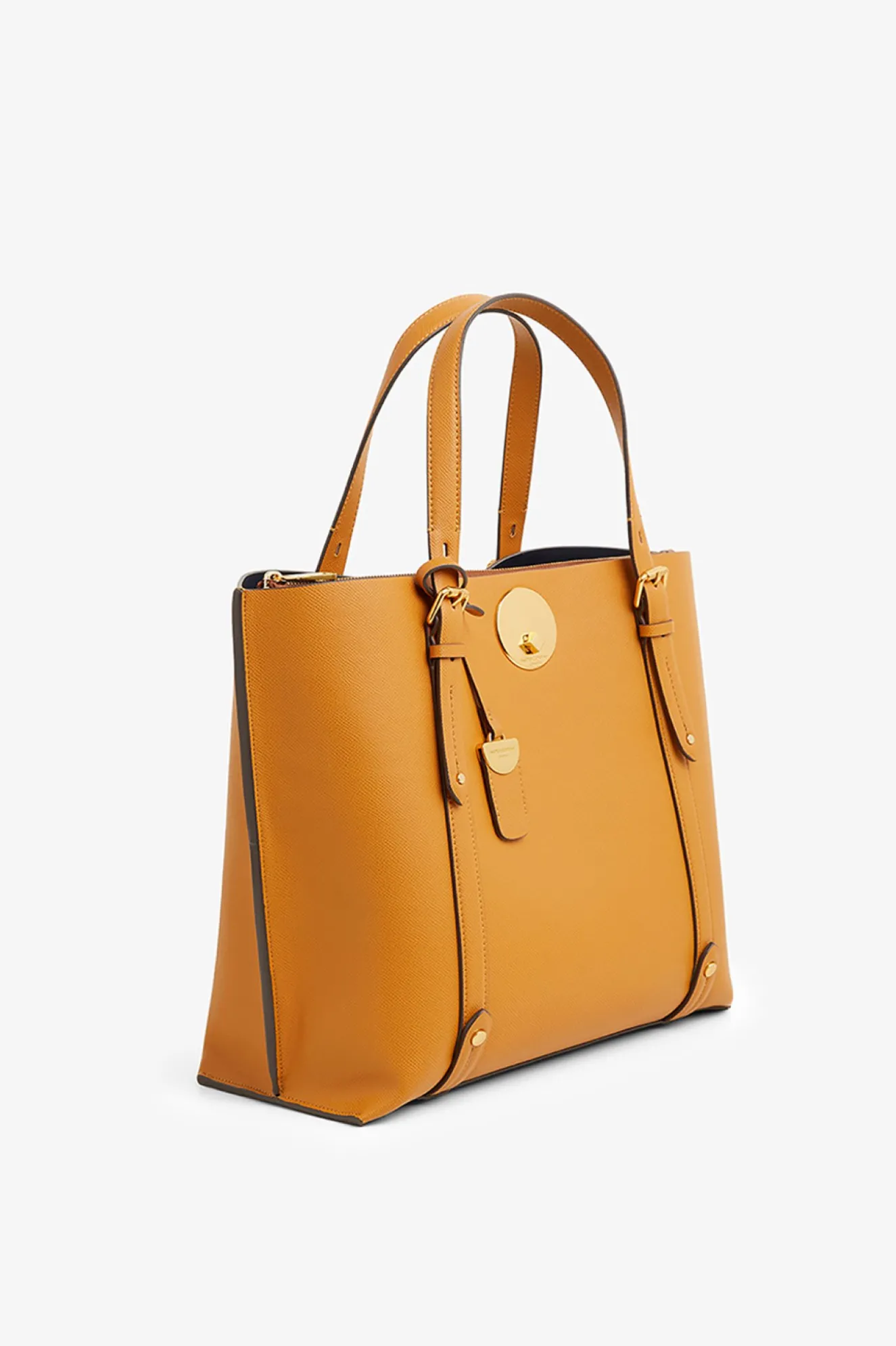 Jasper Conran Alexis Crosshatch Leather Grab Tote Discount