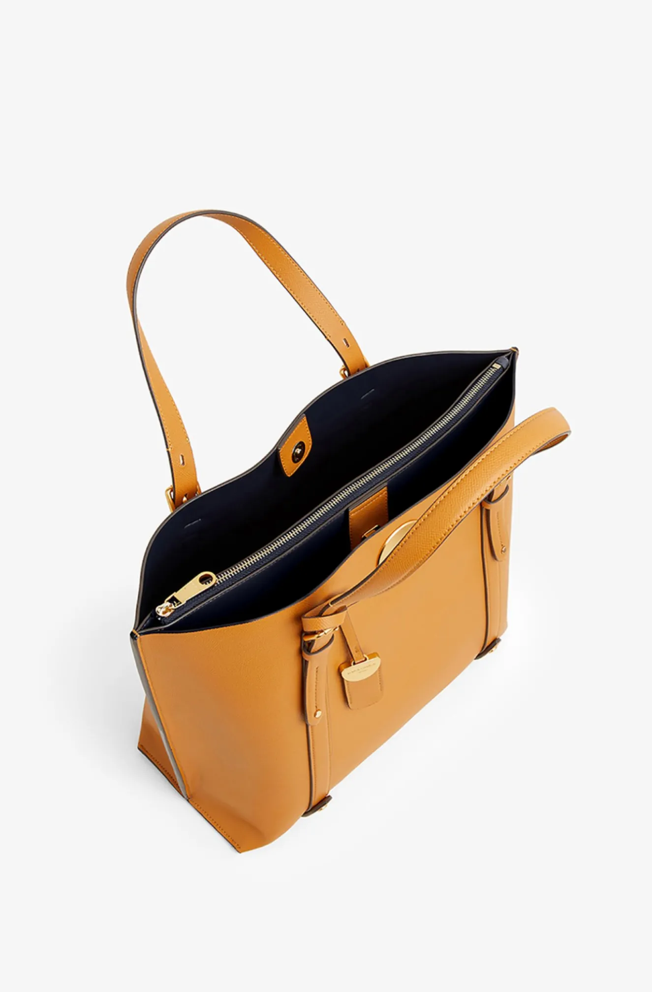 Jasper Conran Alexis Crosshatch Leather Grab Tote Discount