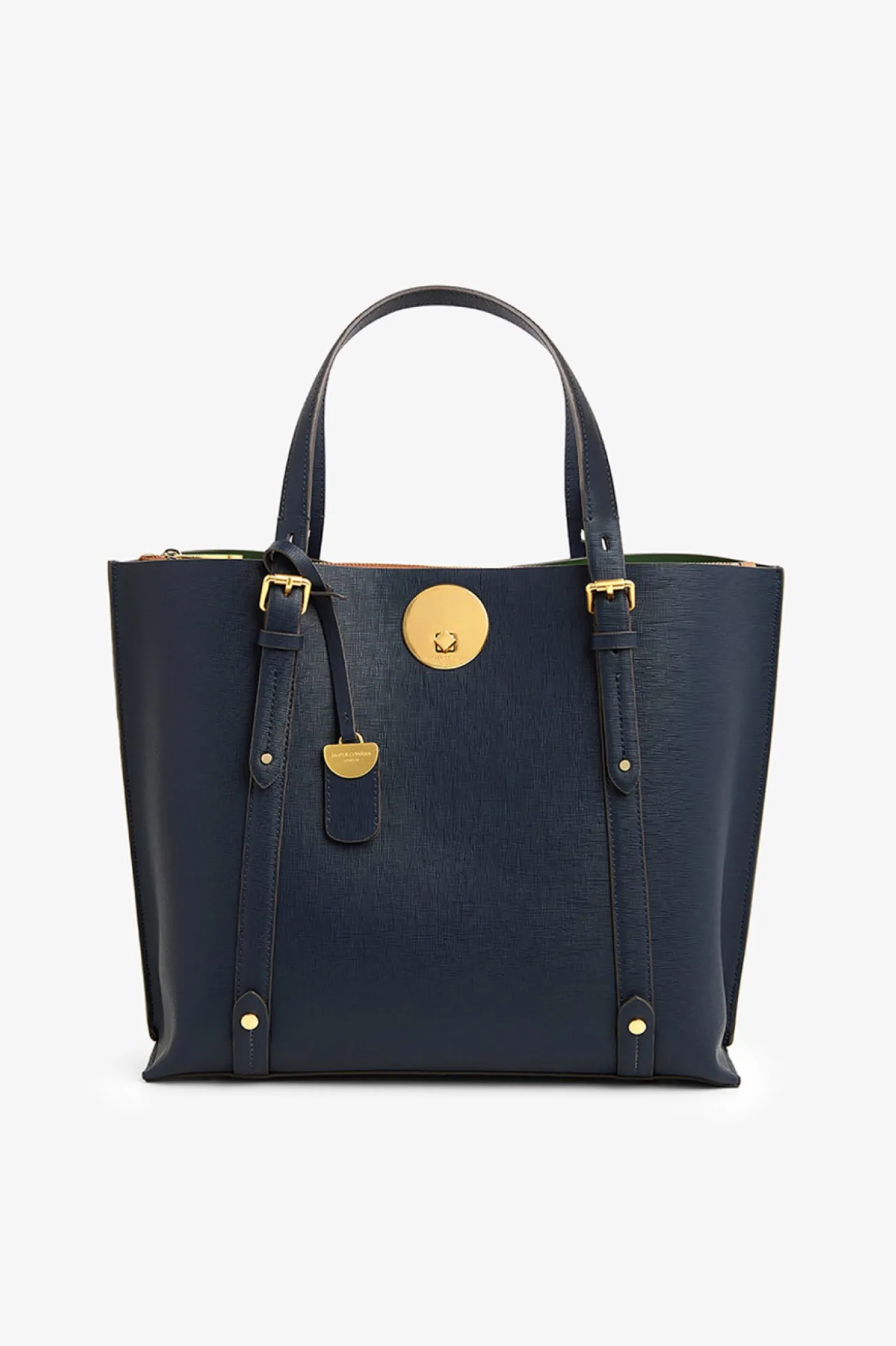 Jasper Conran Alexis Crosshatch Leather Grab Tote Discount