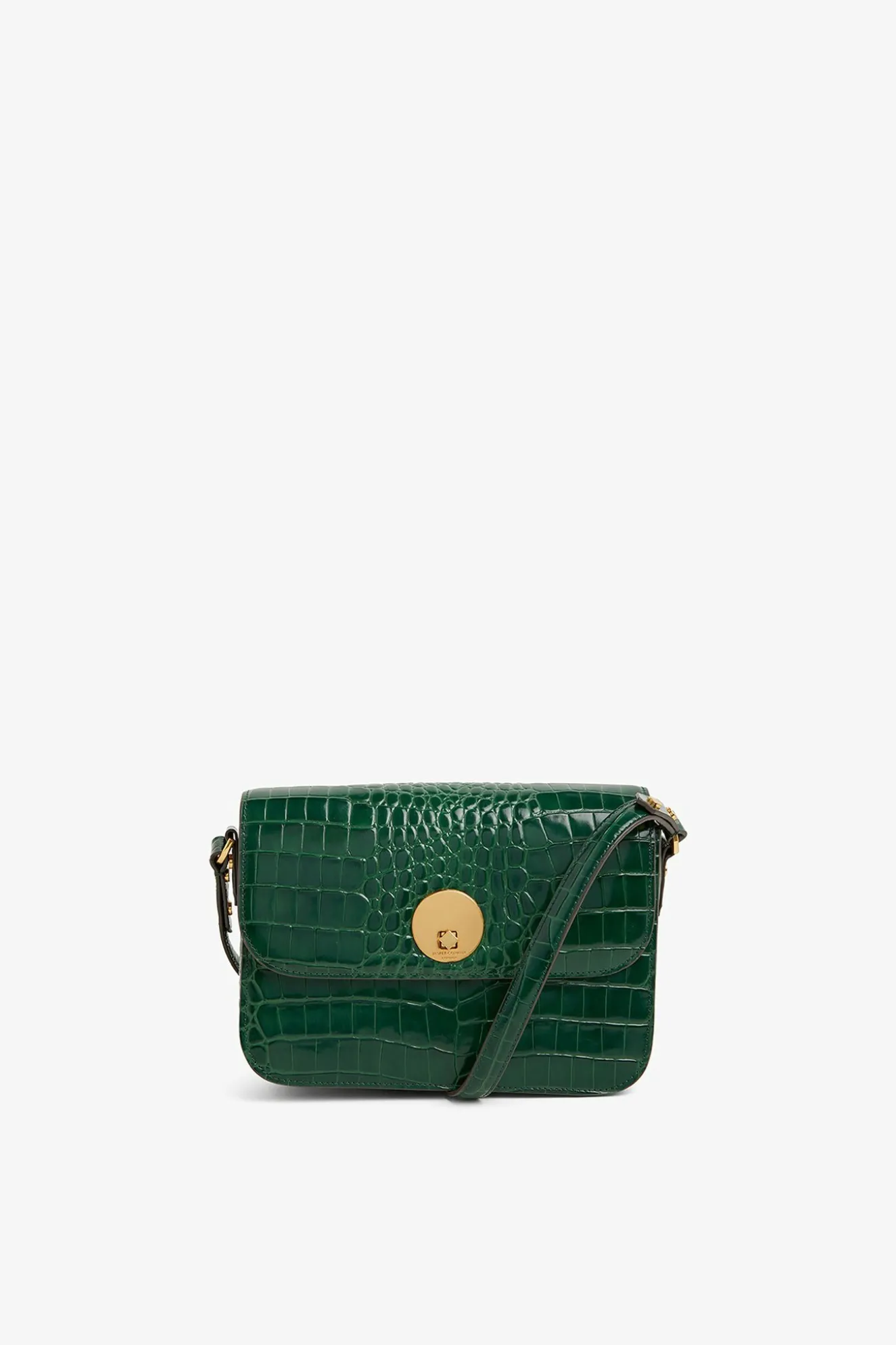 Jasper Conran Alexis Leather Flap Over Body Bag Fashion