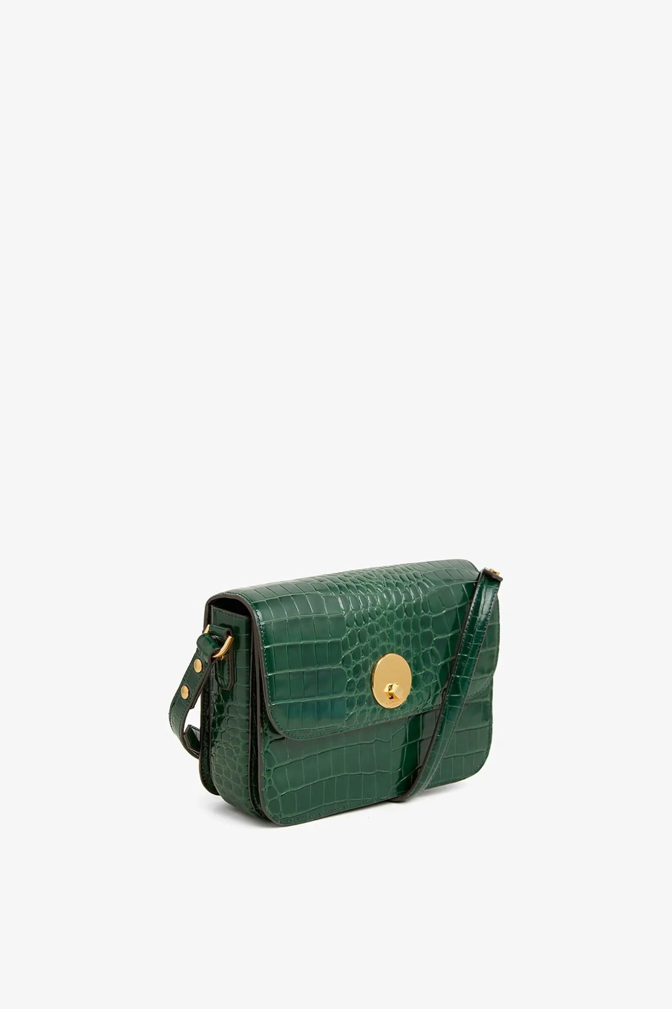Jasper Conran Alexis Leather Flap Over Body Bag Fashion