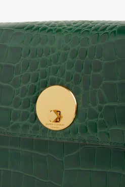 Jasper Conran Alexis Leather Flap Over Body Bag Fashion