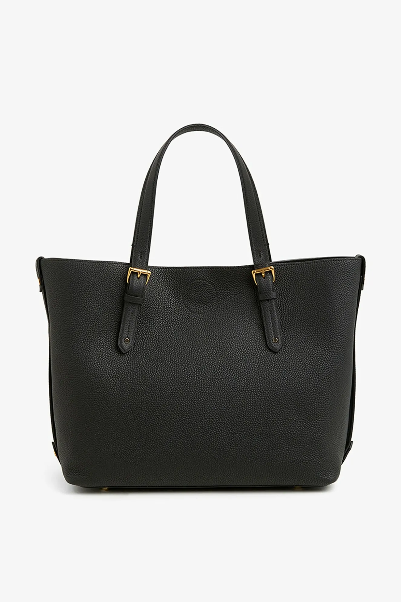 Jasper Conran Aubrey Shopper Tote Bag Black Natural Grain New