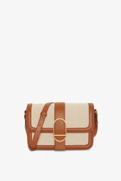 Jasper Conran Beatrix Flap Over Leather Cross Body Cheap
