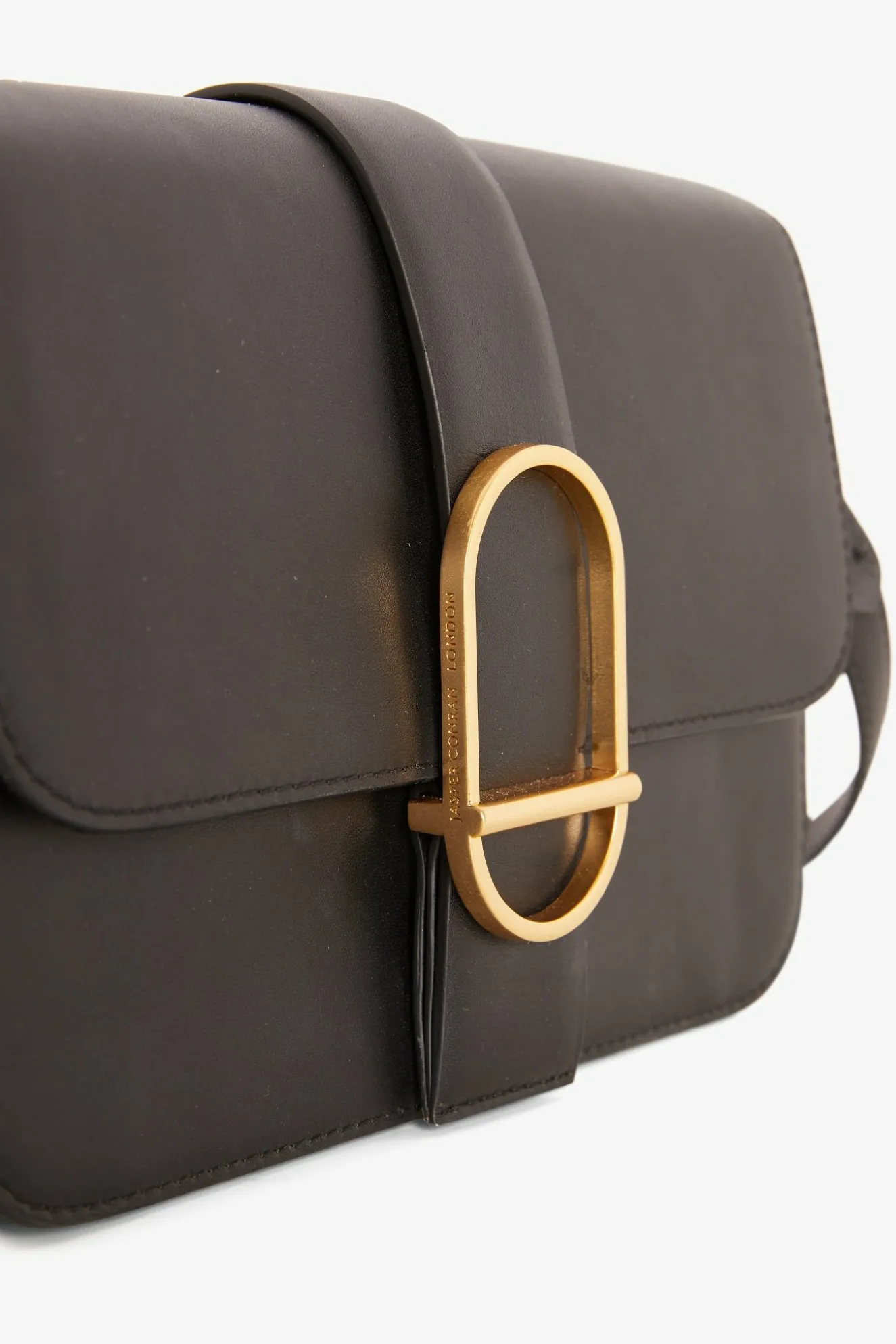 Jasper Conran Beatrix Flap Over Leather Cross Body New