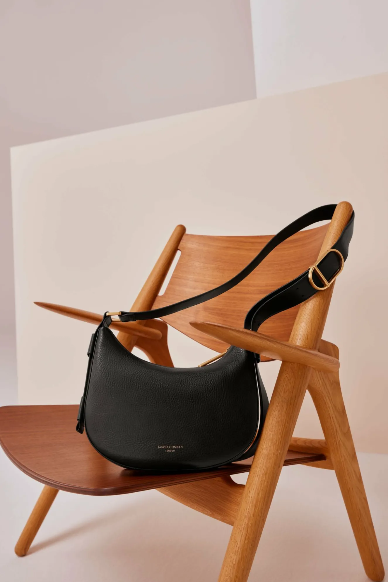 Jasper Conran Beatrix Scoop Leather Cross Body Discount
