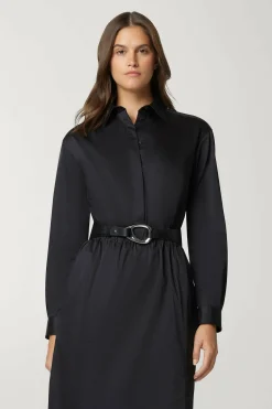Jasper Conran Bee Leather Belt Black Flash Sale