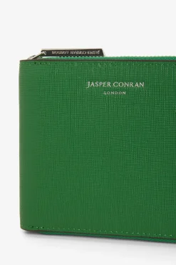Jasper Conran Bee Leather Cross Hatch Small Purse Hot