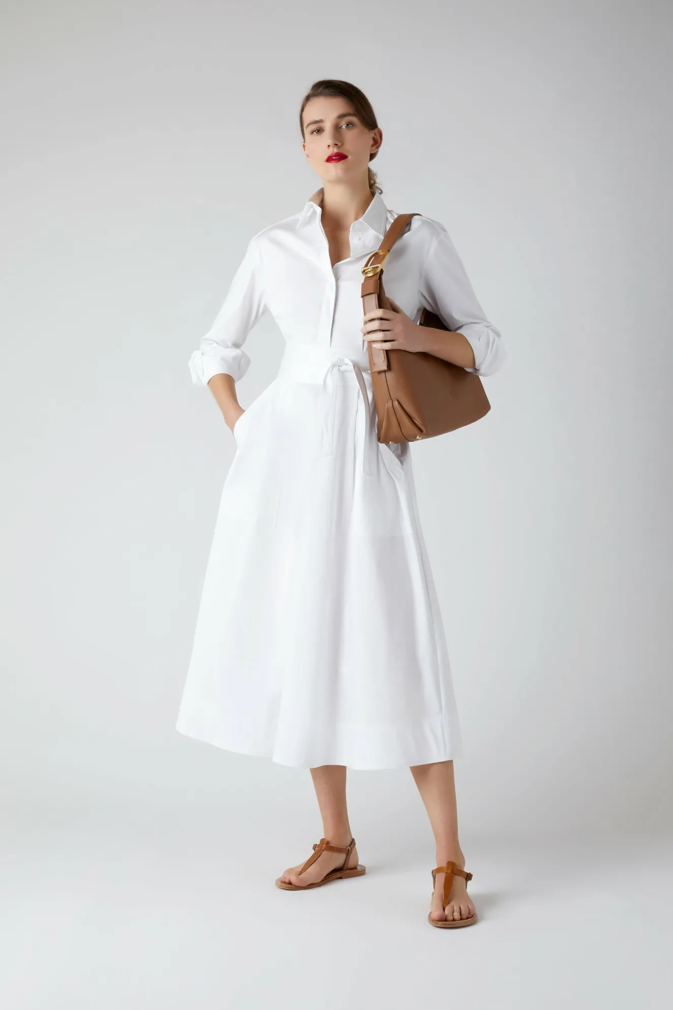 Jasper Conran Blythe Full Skirt Shirt Dress Discount