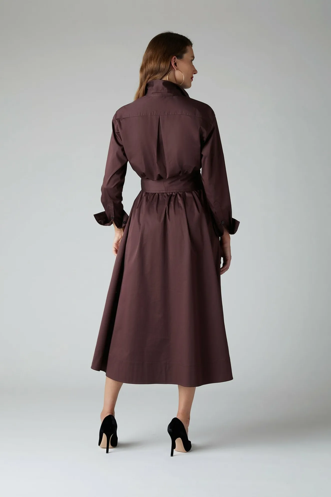 Jasper Conran Blythe Full Skirt Shirt Dress Cheap