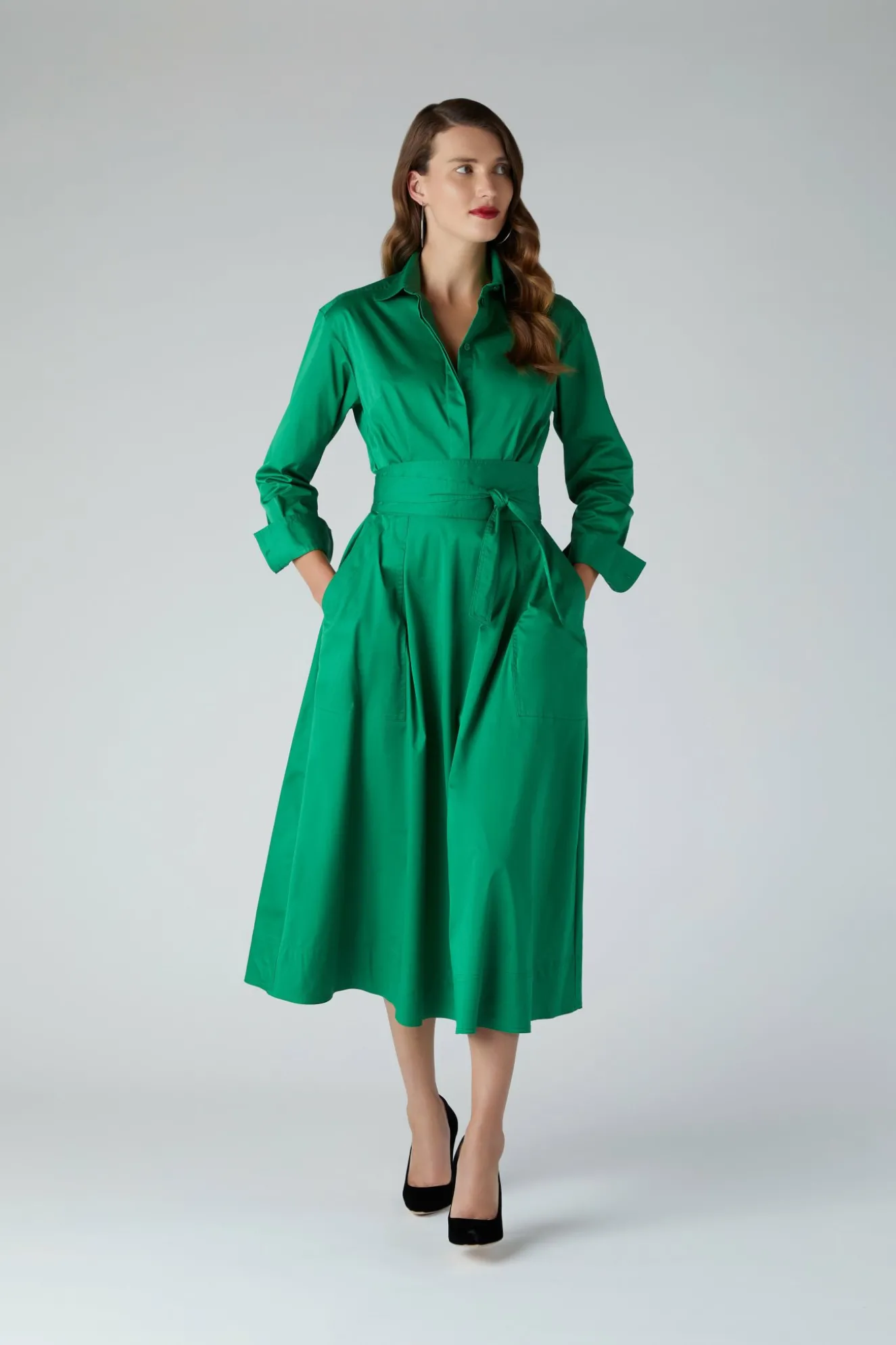 Jasper Conran Blythe Full Skirt Shirt Dress Sale