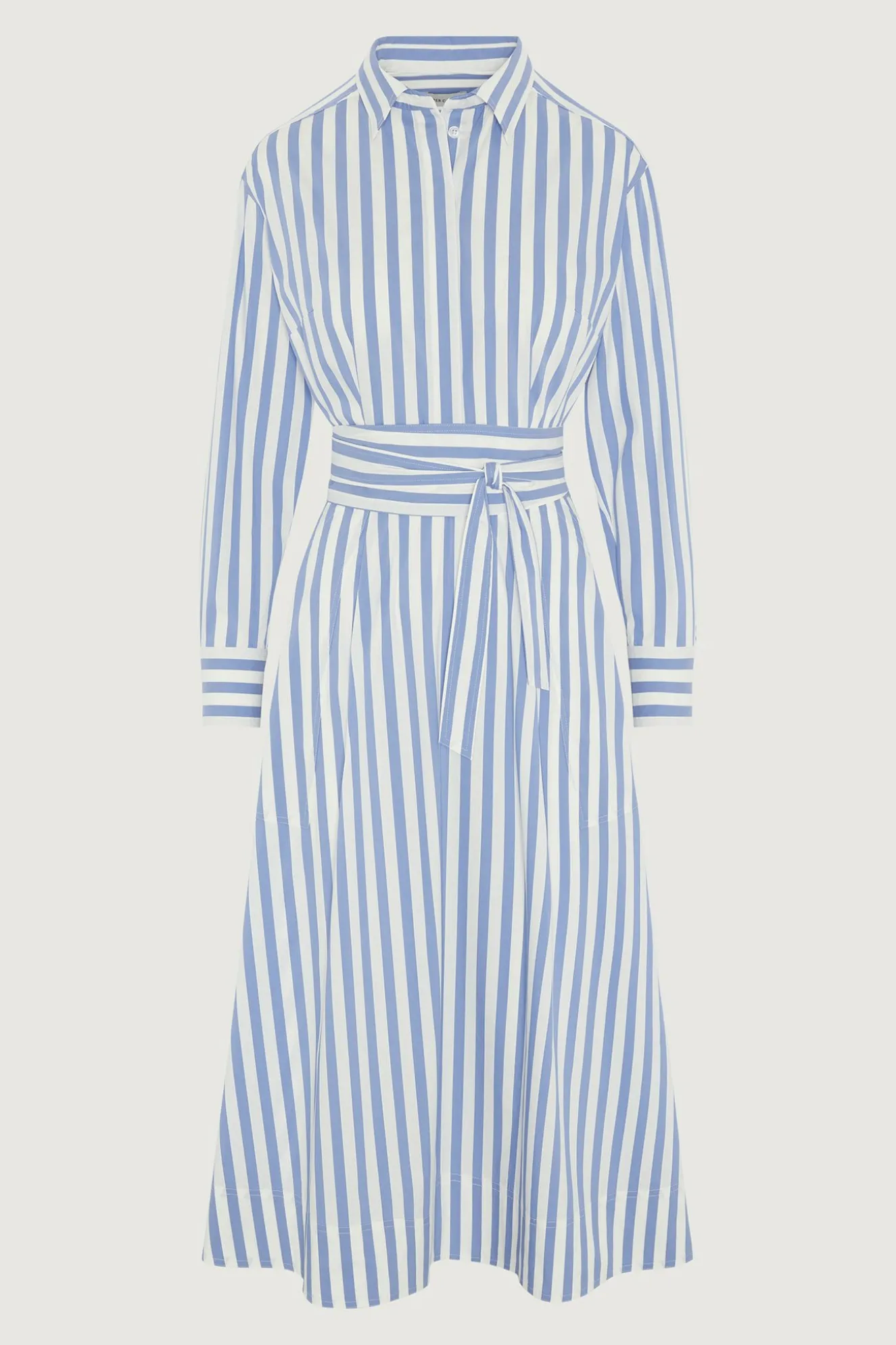 Jasper Conran Blythe Striped Full Skirt Shirt Dress Cheap