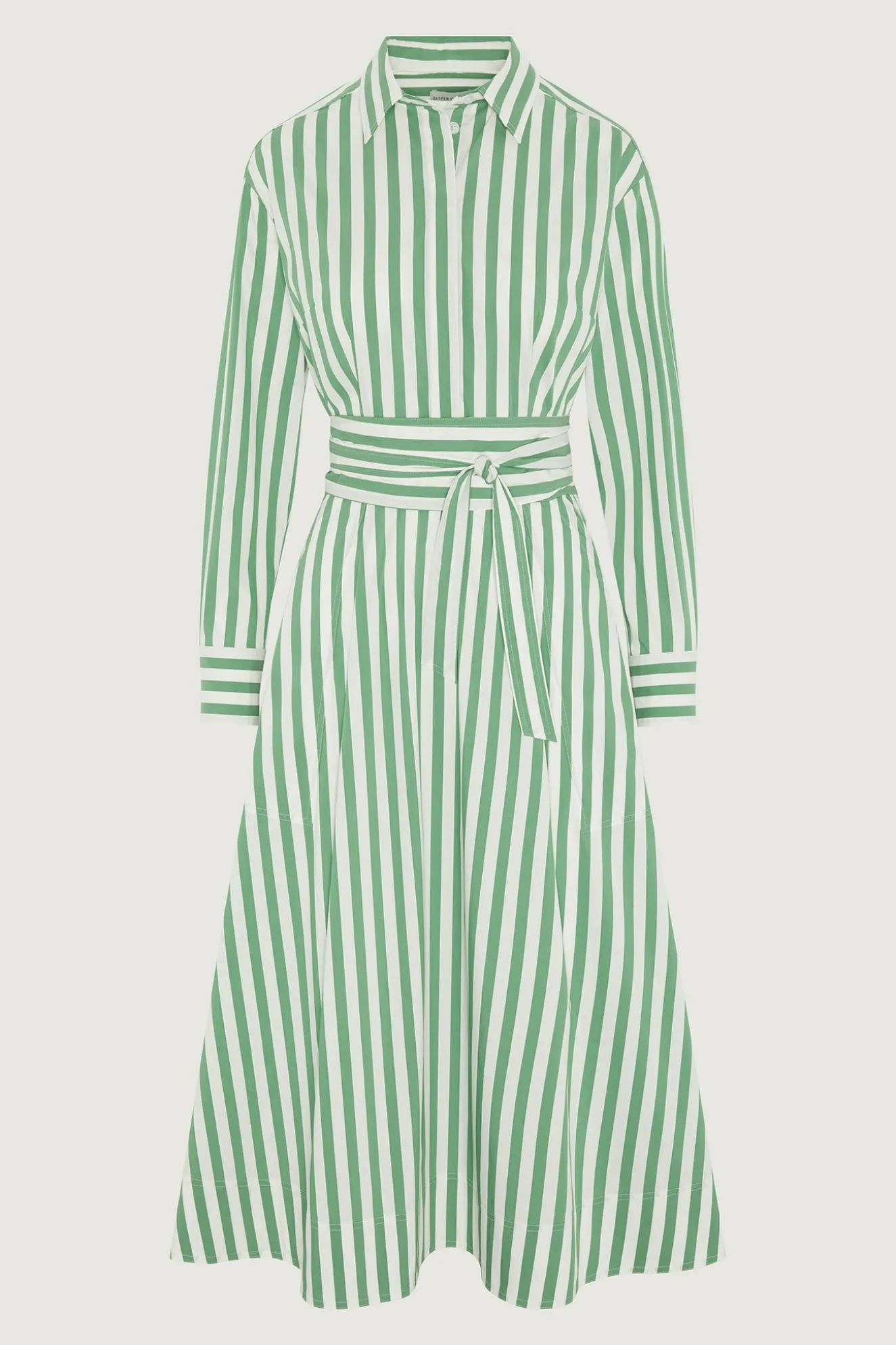 Jasper Conran Blythe Striped Full Skirt Shirt Dress Discount