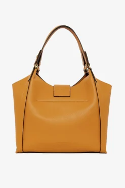 Jasper Conran Brielle 3 Section Shoulder Bag Mustard Discount