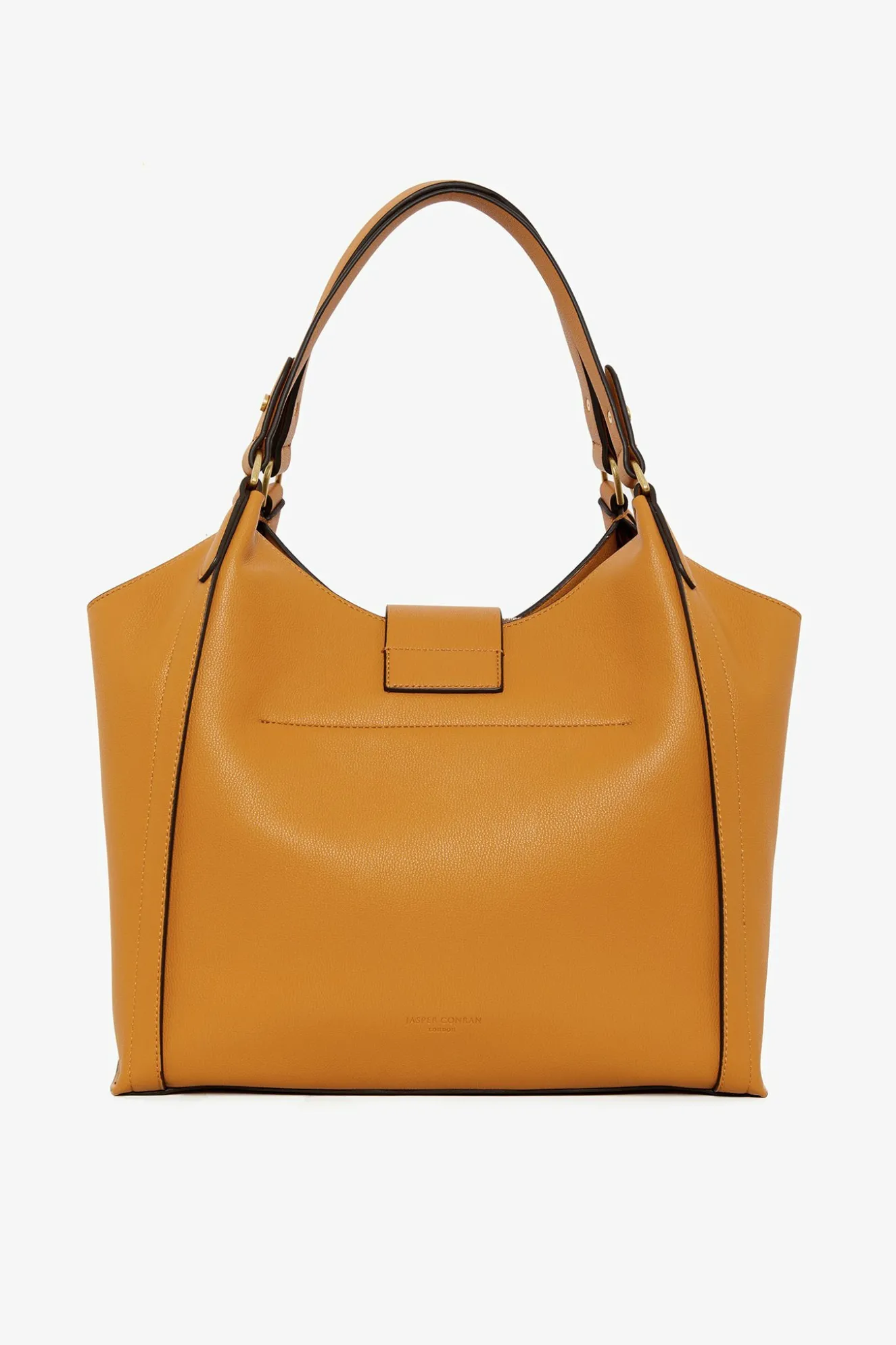 Jasper Conran Brielle 3 Section Shoulder Bag Mustard Discount