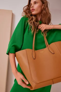 Jasper Conran Bryn Leather Tote Bag Flash Sale