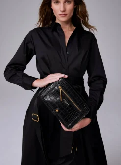 Jasper Conran Celeste Croc Toaster Cross Body Bag Shop