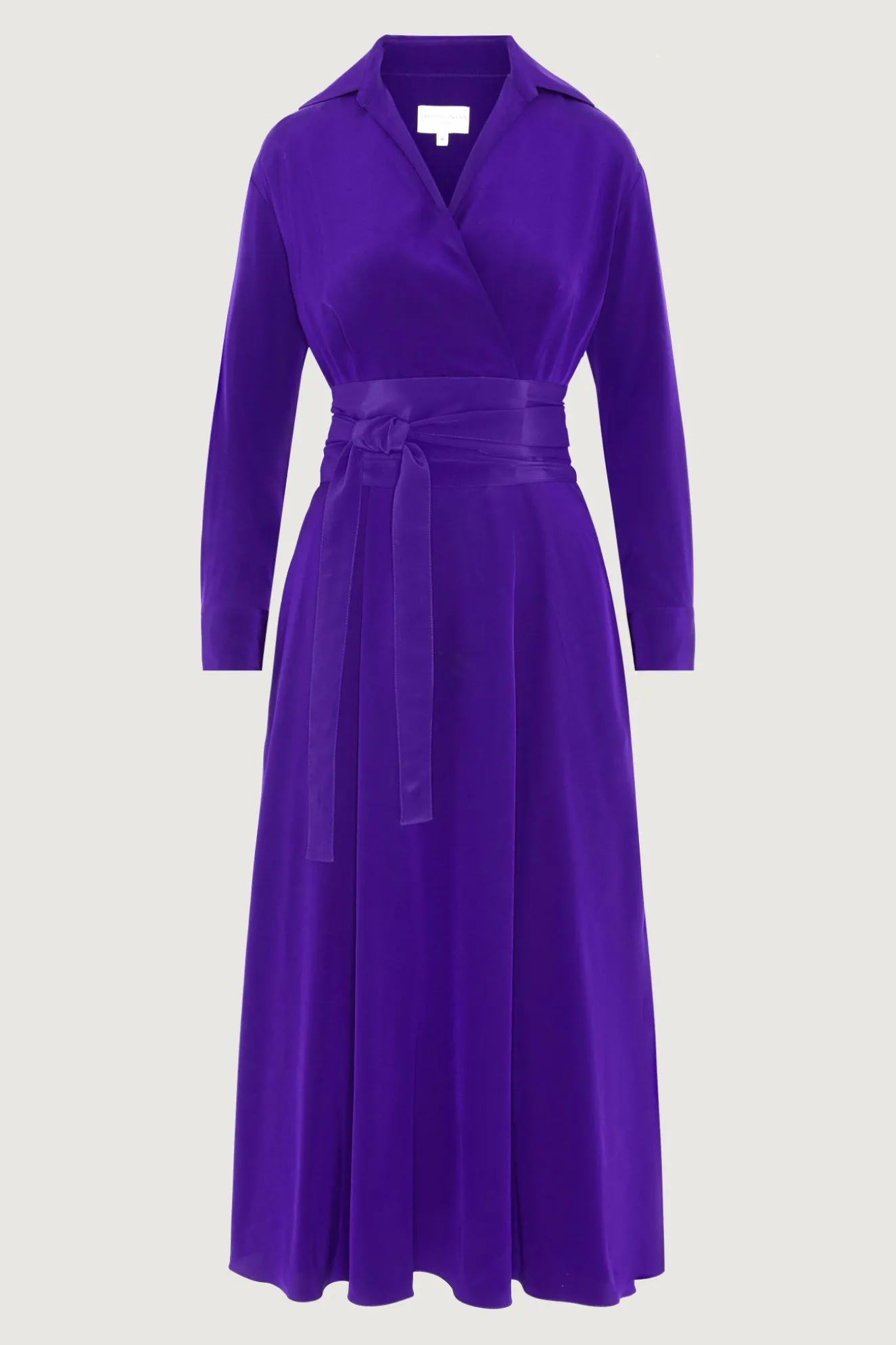 Jasper Conran Celia Silk Full Skirt Shirt Dress Cheap