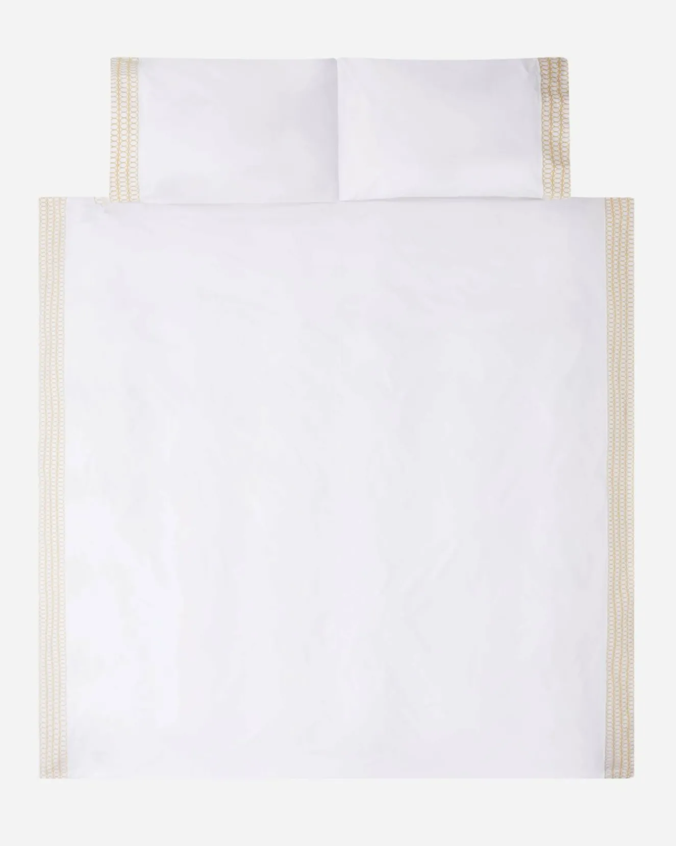 Jasper Conran Circles Embroidered Border Pillow Case Best Sale