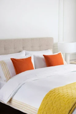 Jasper Conran Circles Embroidered Border Duvet Cover Hot
