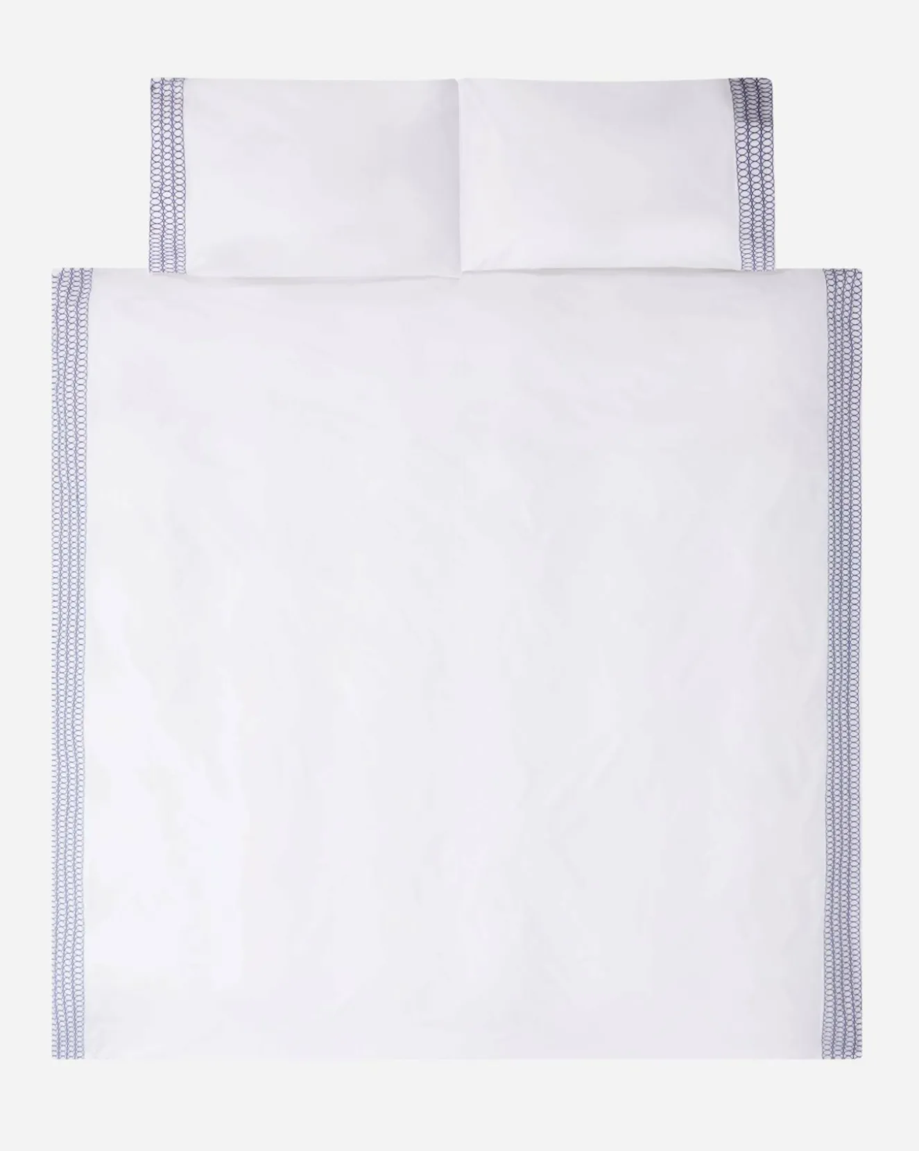 Jasper Conran Circles Embroidered Border Pillow Case Best