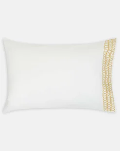 Jasper Conran Circles Embroidered Border Duvet Cover Discount