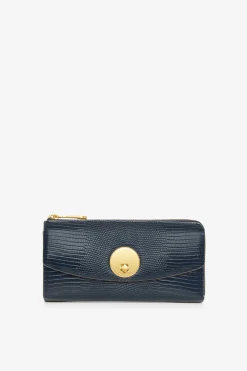 Jasper Conran Clara Lizard Large Zip Purse Sale