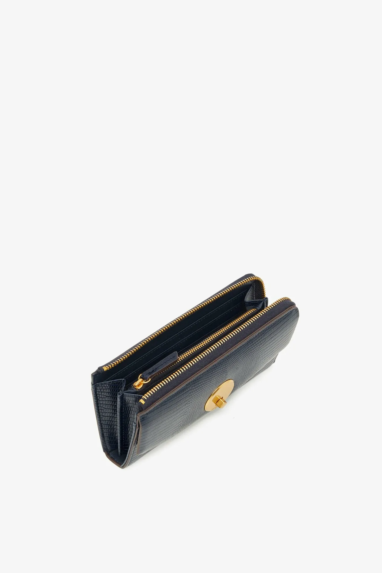 Jasper Conran Clara Lizard Large Zip Purse Sale