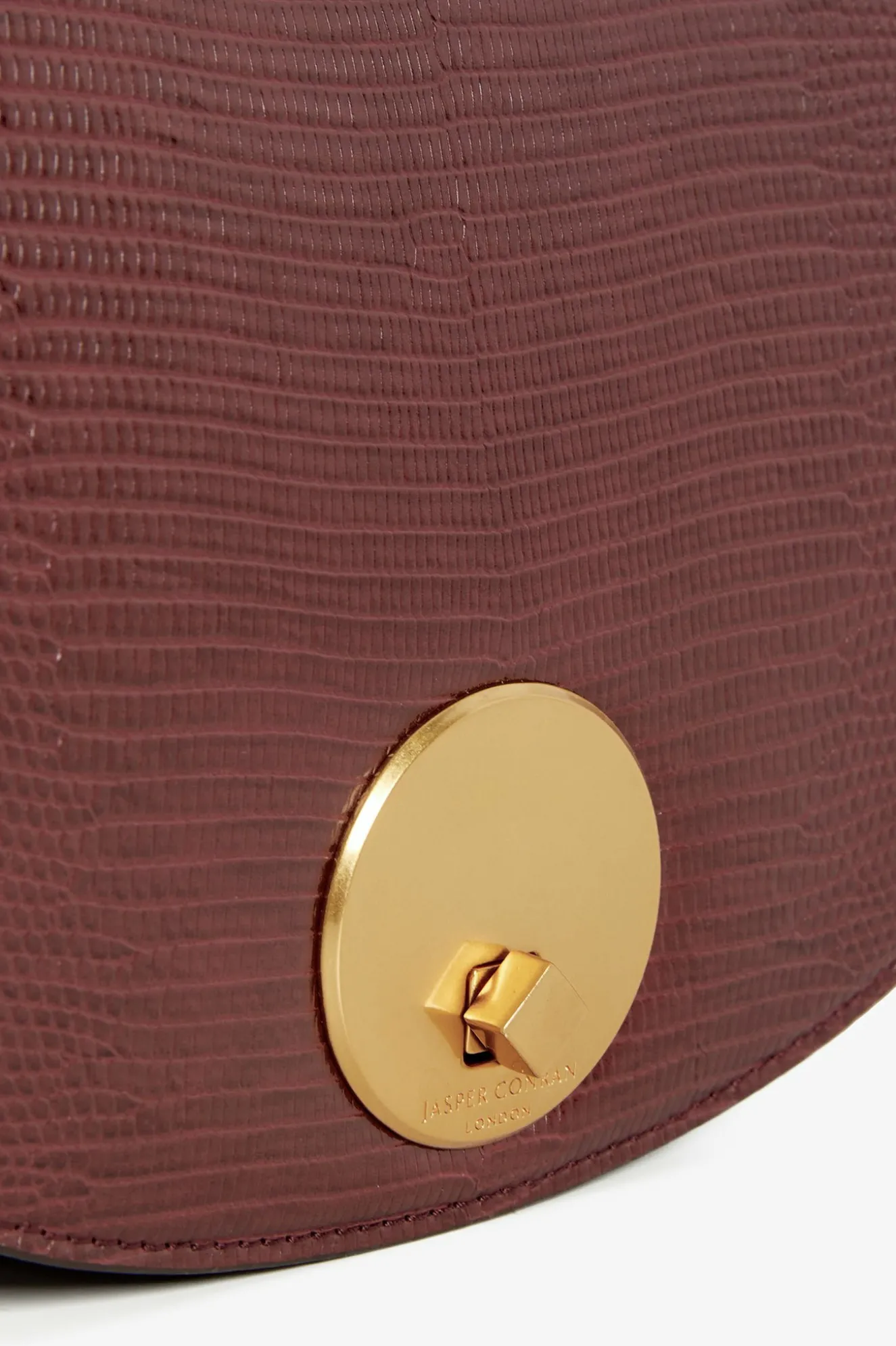 Jasper Conran Clara Lizard Saddle Bag Shop