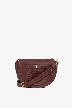 Jasper Conran Clara Lizard Saddle Bag Fashion