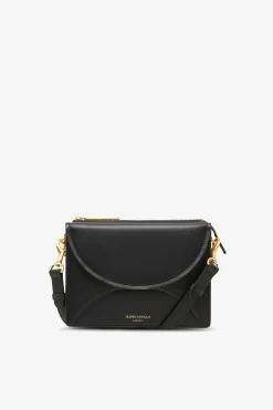 Jasper Conran Darcey Leather Double Flap Cross Body Bag Best Sale