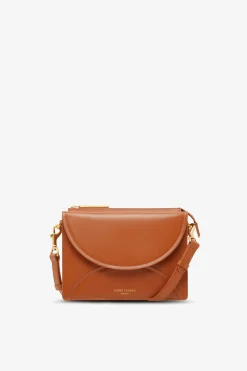 Jasper Conran Darcey Leather Double Flap Cross Body Bag Best Sale