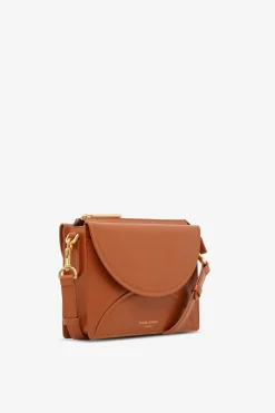 Jasper Conran Darcey Leather Double Flap Cross Body Bag Best Sale
