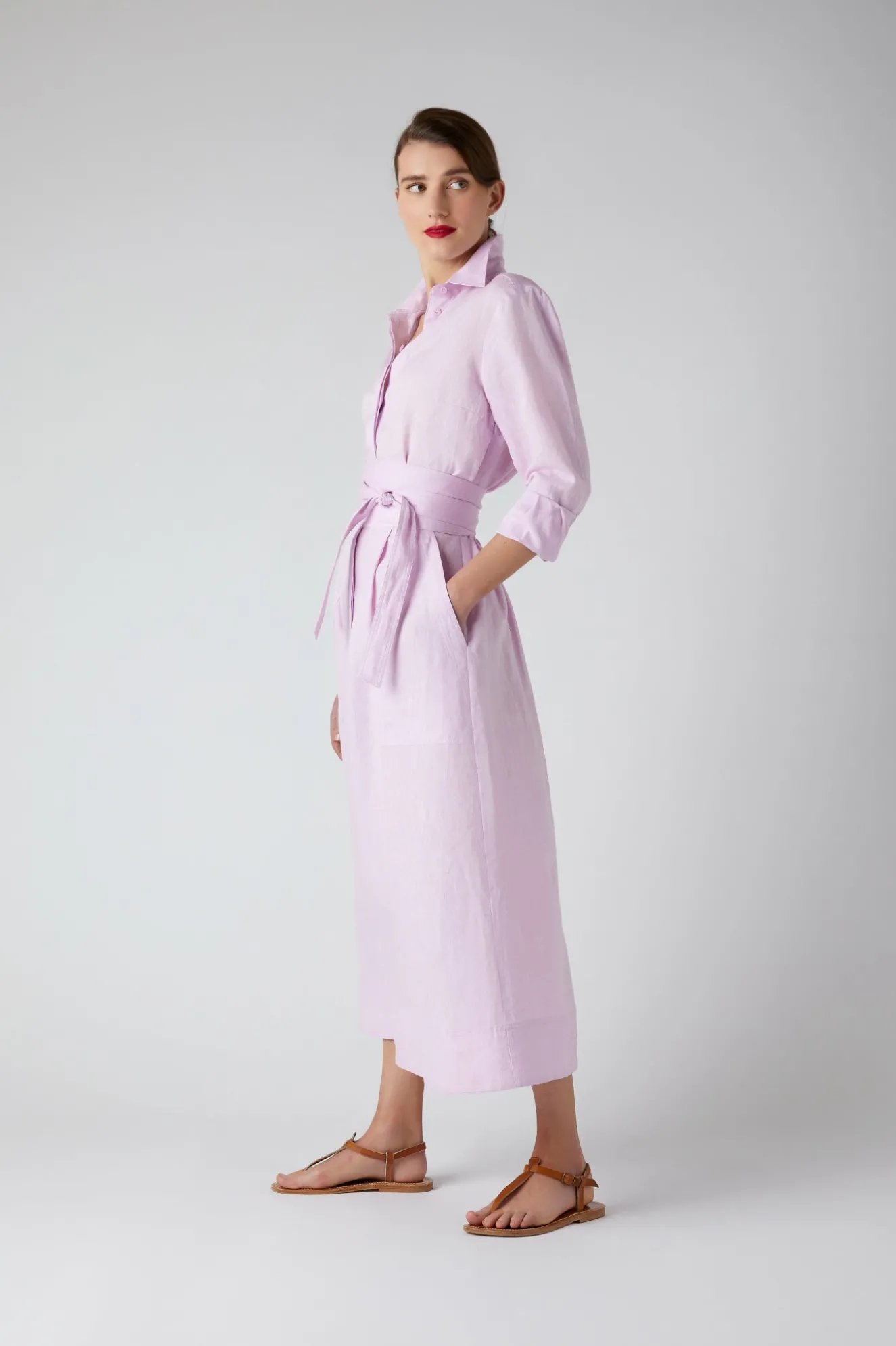 Jasper Conran Delilah Linen Shirt Dress Fashion