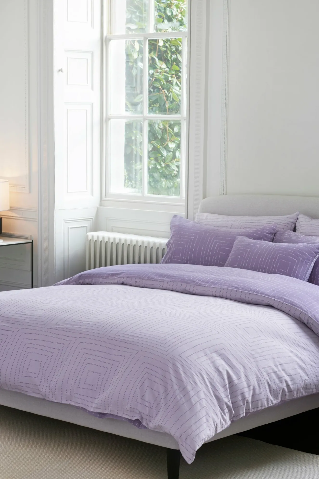 Jasper Conran Dot To Dot Jacquard Duvet Set Outlet