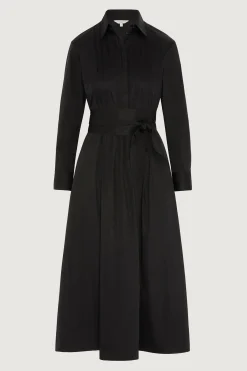 Jasper Conran Emily Pintuck Full Skirt Shirt Dress Fashion