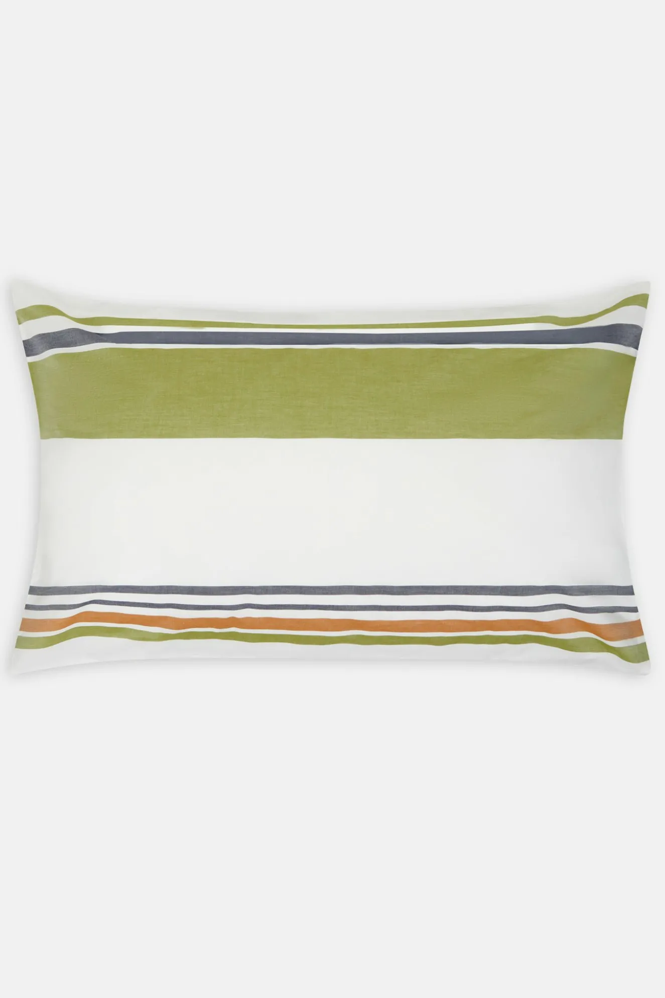 Jasper Conran Multi Stripe Percale Duvet Set Spinach Sudan Peacoat Stripe Best