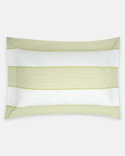 Jasper Conran Pinstripe Jacquard Oxford Pillow Case New