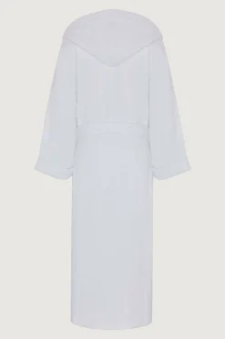 Jasper Conran Soft Lightweight Woven Stripe Hooded Robe Sale
