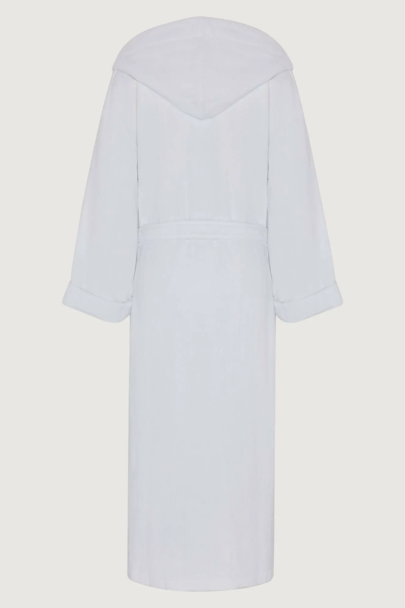 Jasper Conran Soft Lightweight Woven Stripe Hooded Robe New